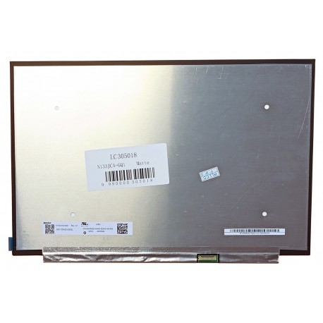 Notebook screen 13.3", 1920x1200, 60Hz, matte, 30pin (right), IPS